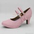 K Return Of Kings Neco Dress Pink Cosplay Shoes