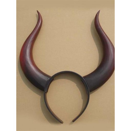 Black Rock Shooter DEAD MASTER OX Horn Headwear Cosplay Prop-00​06