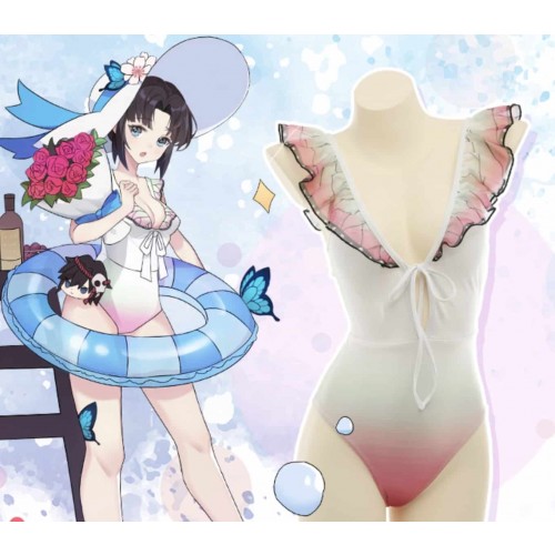 Demon Slayer Shinobu Kocho Swim Cosplay Costume