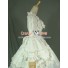 Victorian Lolita Reenactment Theatre Punk Lolita Dress White