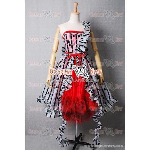 Alice In Wonderland Cosplay Alice's Um Red Court Dress