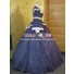 Civil War Victorian Gingham Ball Gown Day Dress