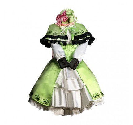 Black Butler Kuroshitsuji Cosplay Elizabeth Midford Costume Dress 