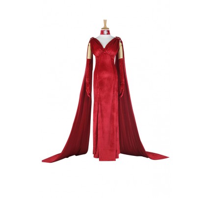 Once Upon A Time In Wonderland Red Queen Cosplay Costume