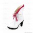 Fate Grand Order Valentines Maid Rin Tohsaka White Red Shoes Cosplay Boots