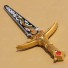 GARO Dougai Ryuga Sword with Sheath Golden Color PVC Replica Cosplay Props
