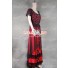 Titanic Cosplay Rose Costume Red Dress