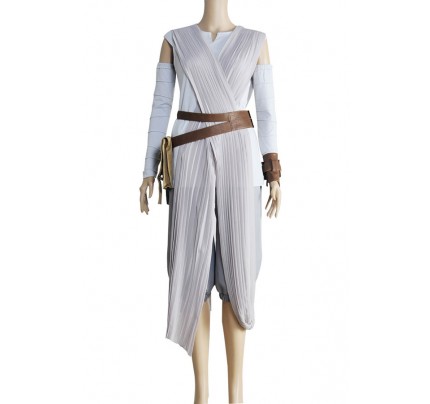 Star Wars The Force Awakens Cosplay Rey Costume