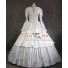 Victorian Lolita Civil War Evening Gothic Lolita Dress White