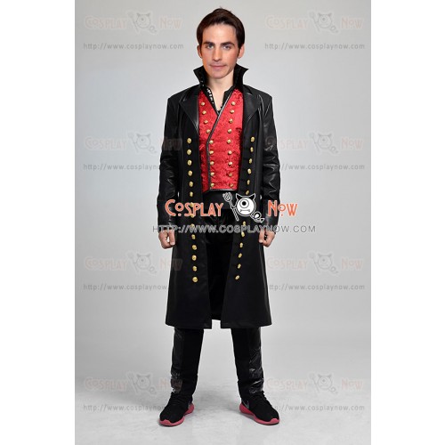 Captain Hook Killian Jones Costume For Once Upon A Time Cosplay