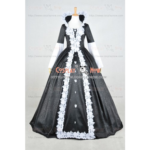 Once Upon A Time Evil Snow White Dress Cosplay Costume