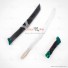 Overwatch Cosplay Weapons Genji Sentai Short Sword with Sheath Cosplay Props