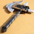 Power Rangers The MegaForce Black Ranger Axe PVC Cosplay Props