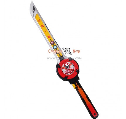 Shuriken Sentai Ninninger Red Ninja PVC Power Rangers Cosplay Props