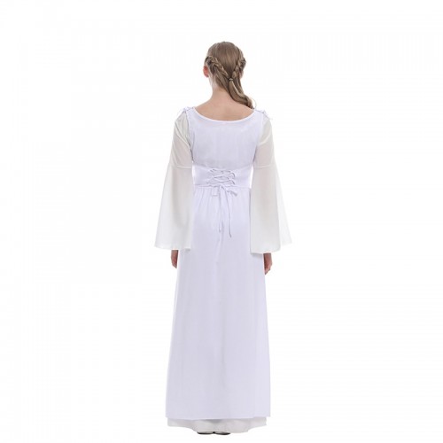 Square Collar Medieval Renaissance Vintage Dress Christmas