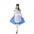 Alice in Wonderland Cosplay Costume Oktoberfest Maid Dress
