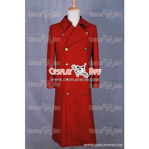 The Fourth Doctor Red Wool Who is The 4th Dr Cosplay Costume