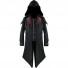 Gothic Historical Middle Ages Vintage Color Collision Cosplay Costume Coat