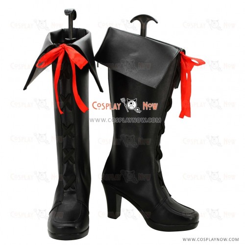 AKB0048 Cosplay Shoes Hikari Kimishima Black Boots