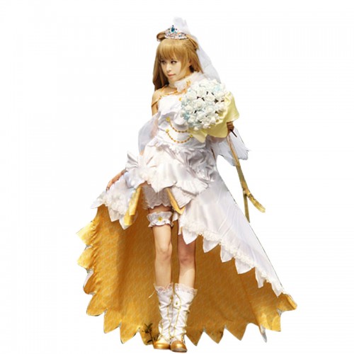 Love Live LoveLive Cosplay Kotori Minami Costume Wedding Dress