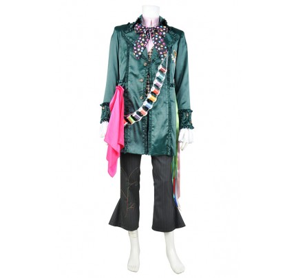 Alice Through The Looking Glass Cosplay Mad Hatter Costume