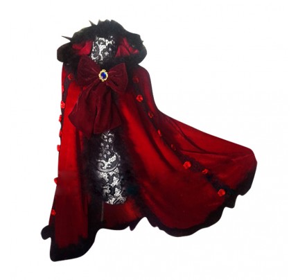 K Cosplay Anna Kushina Costume Dress Cape