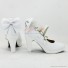 White Puella Magi Madoka Magica Kaname Madoka Cosplay Shoes