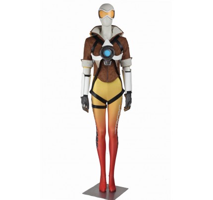 Tracer Costume For Overwatch Cosplay Uniform Yellow