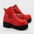 Cardcaptor Sakura Red School Uniform Shoes