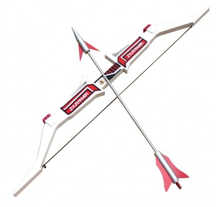 Mighty Morphin Power Rangers The Pink Ranger's Bow and Arrow PVC Cosplay Props