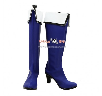Kyoukai no Kanata Cosplay Shoes Mitsuki Nase Blue Boots