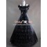 Southern Belle Civil War Lolita Ball Gown Dress Black Dress