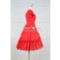 Lolita Dress Classical Lace Victorian Lolita Red Black Dress Cosplay Costume