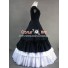 Southern Belle Cotton Evening Gown Black Lolita Dress