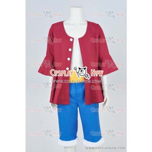 One Piece Straw Hat Luffy Monkey D Luffy Cosplay Costume