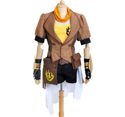 Yellow Trailer Yang Xiao Long Costume For RWBY Cosplay