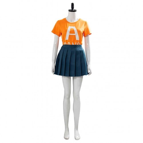 My Hero Academia Boku No Hiro Akademia Ochako Uraraka Cosplay Costume