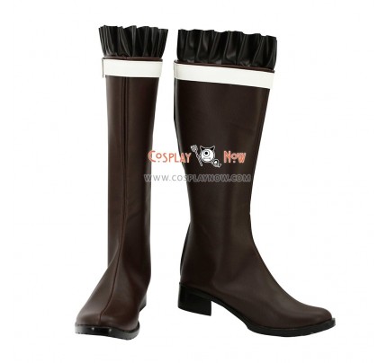 Diabolik Lovers Cosplay Shoes Yui Komori Brown Boots