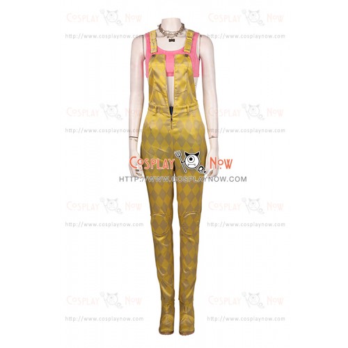Birds of Prey Overalls Cosplay Joker Girls Harley Quinn Costume