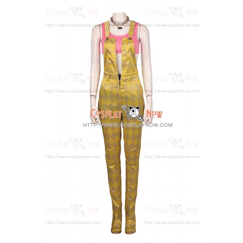 Birds of Prey Overalls Cosplay Joker Girls Harley Quinn Costume