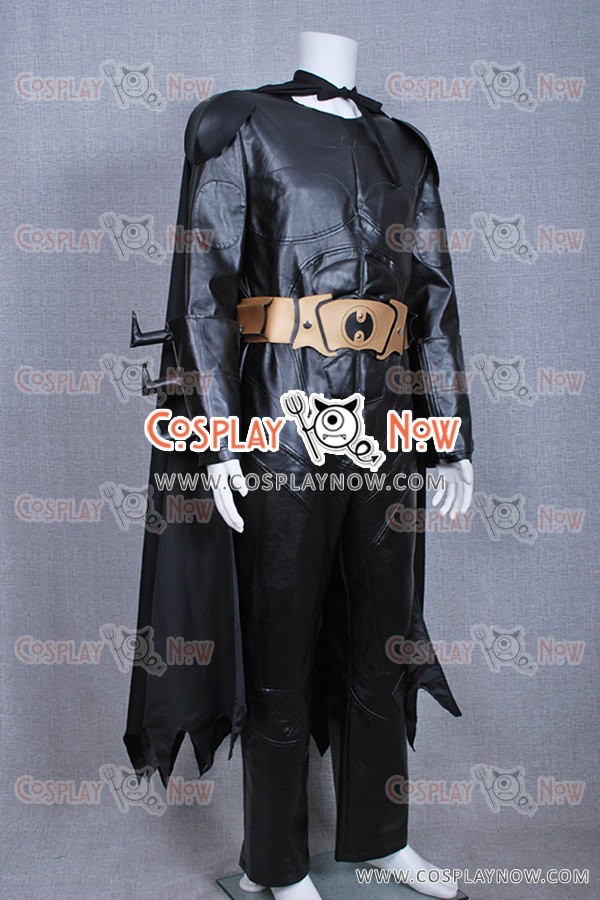 Batman Cosplay Black Leather Costume