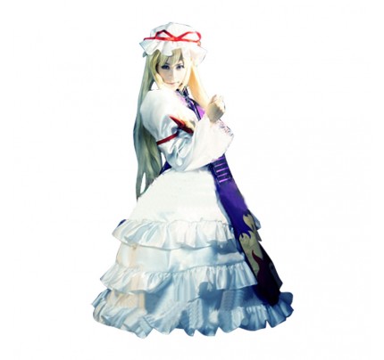 Touhou Project Yukari Yakumo Cosplay Costume Dress 