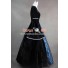 Renaissance Gothic Velvet Blue Lolita Dress Ball Gown