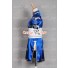 Street Fighter Cosplay Chun Li Costume Blue Uniform