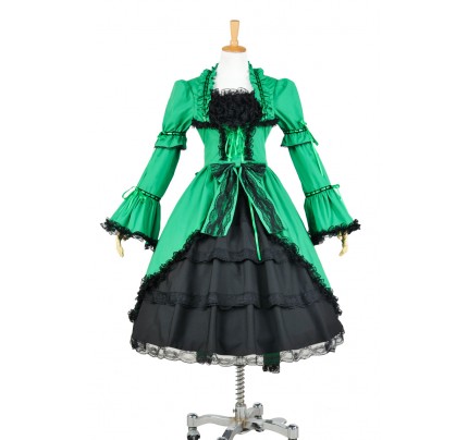 Lolita Dress Victorian Lolita Princess Steampunk Gothic Cosplay Costume