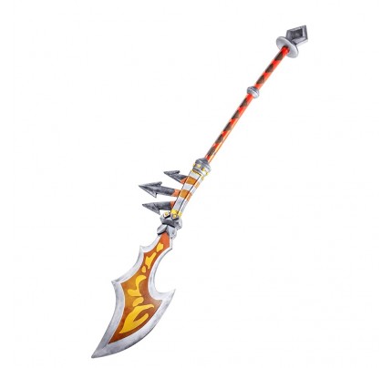 World of Warcraft Cosplay PUBG Player Props with Polearm Mastery