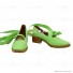 Shugo Chara Hinamori Amu Green Cosplay Shoes