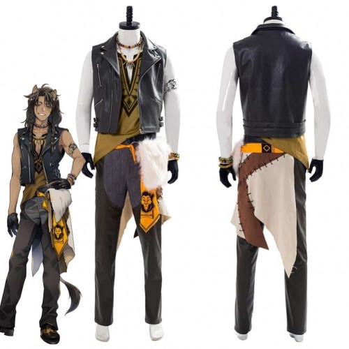 Twisted Wonderland Leona Kingscholar Cosplay Costume