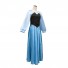 The Little Mermaid Cosplay Princess Ariel Costume Blue Dress