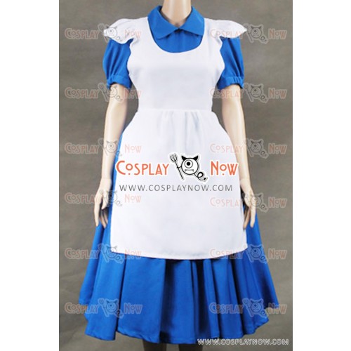 Alice In Wonderland Alice Cosplay Costume Blue